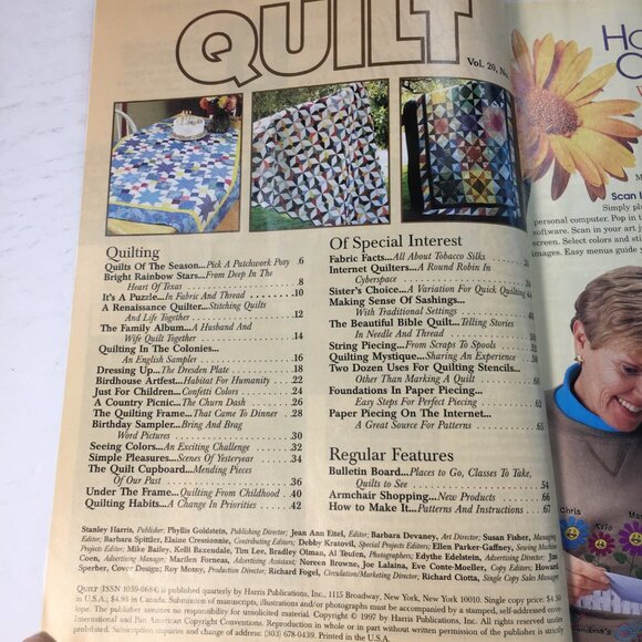 Quilt Magazine Special Issue 15 Colorful Projects Easy Quilts for Beginners - Picture 4 of 8